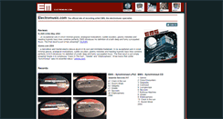 Desktop Screenshot of electromusic.com